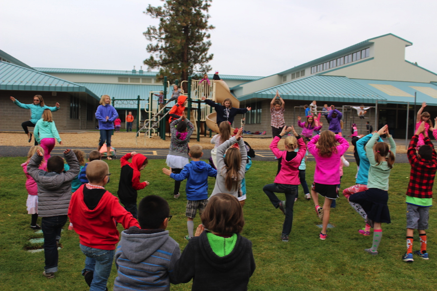The Wellness Warriors Inspire Fellow Students to Lead Healthy Lives at Elk Meadow Elementary