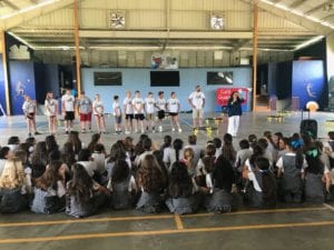 Maize South Middle School’s Let’s Move Club Provides Physical Education Program and Equipment to Schools in Puerto Rico